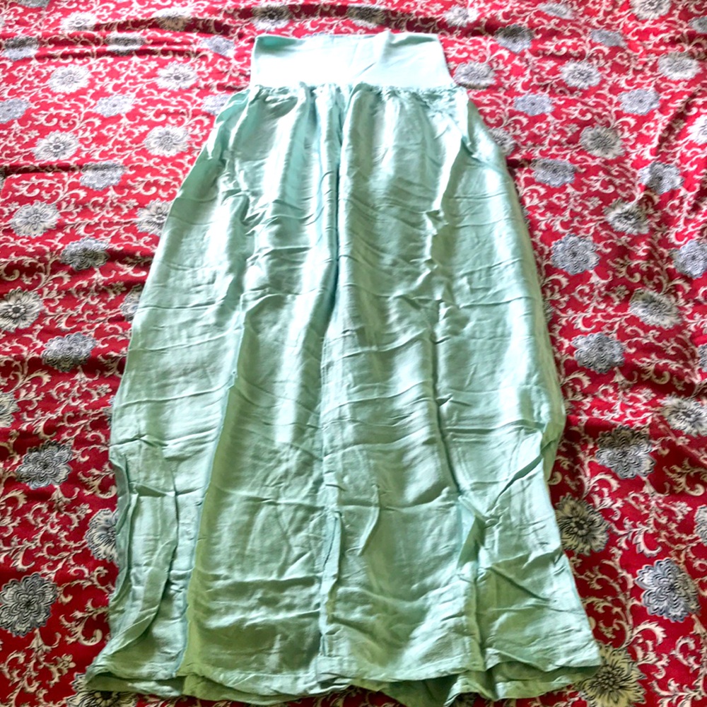 Satin pants